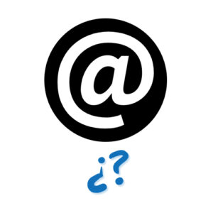Por qué una dirección de correo electrónico lleva @