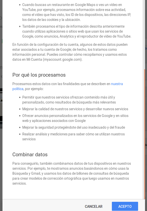 aceptar privacidad