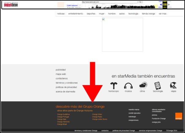 Latimail en Archive.org