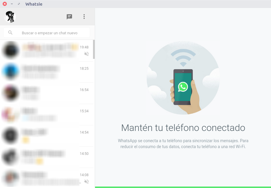 whatsie en ubuntu