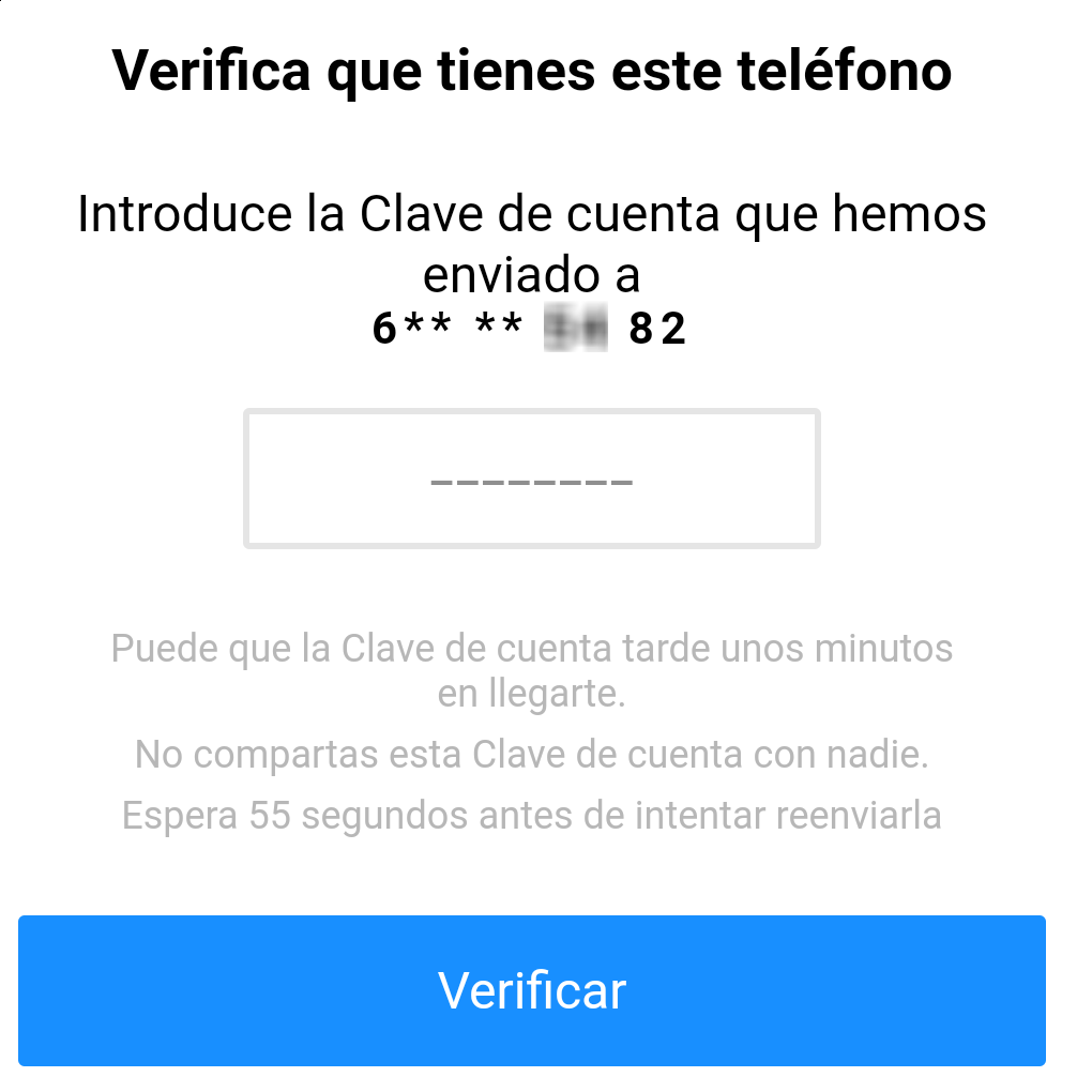 verificar número de Yahoo Mail