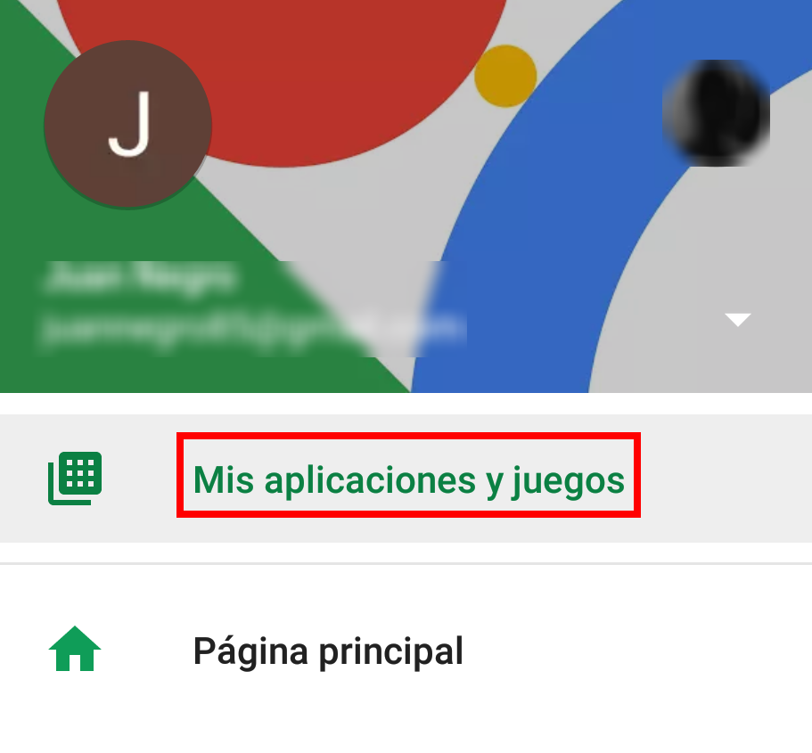 aplicaciones y juegos en Google Play