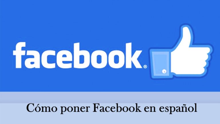 Cómo poner Facebook en español
