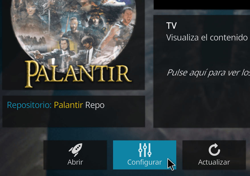 configurar Palantir