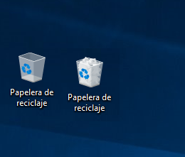 Cómo mostrar y ocultar la papelera de reciclaje en Windows 10