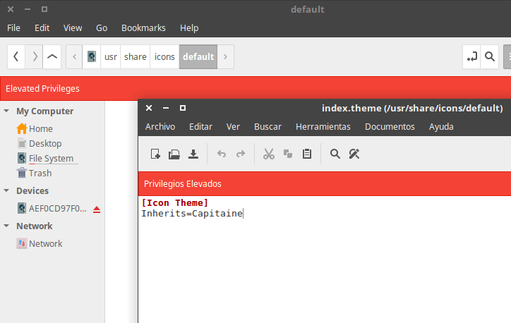 index theme icons