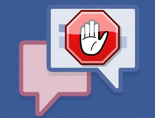 chat de facebook bloqueado