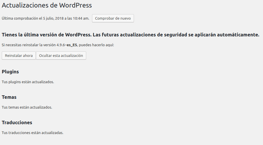 plugins actualizados