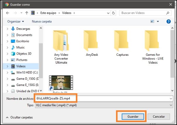 vídeo descargado Twitter