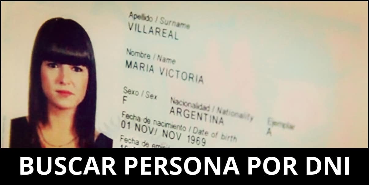 buscar persona por DNI
