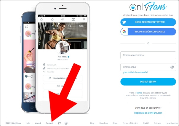 contacto Onlyfans