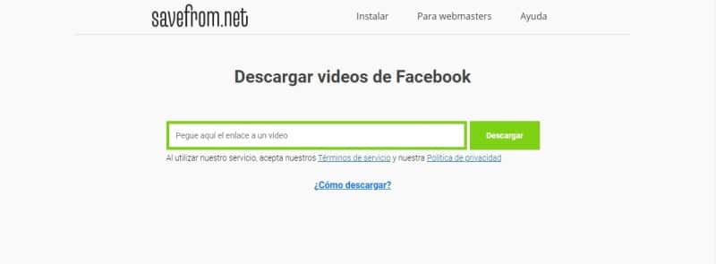 Mejores webs para descargar vídeos privados de Facebook_save from net Mejores webs para descargar vídeos privados de Facebook_save from net