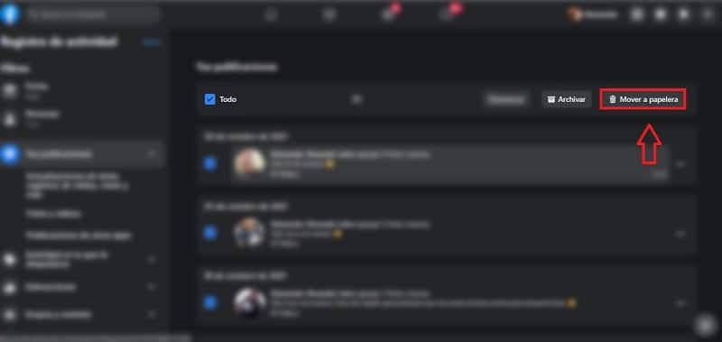 Cómo eliminar todas las publicaciones de Facebook desde mi PC_3 Cómo eliminar todas las publicaciones de Facebook desde mi PC_3
