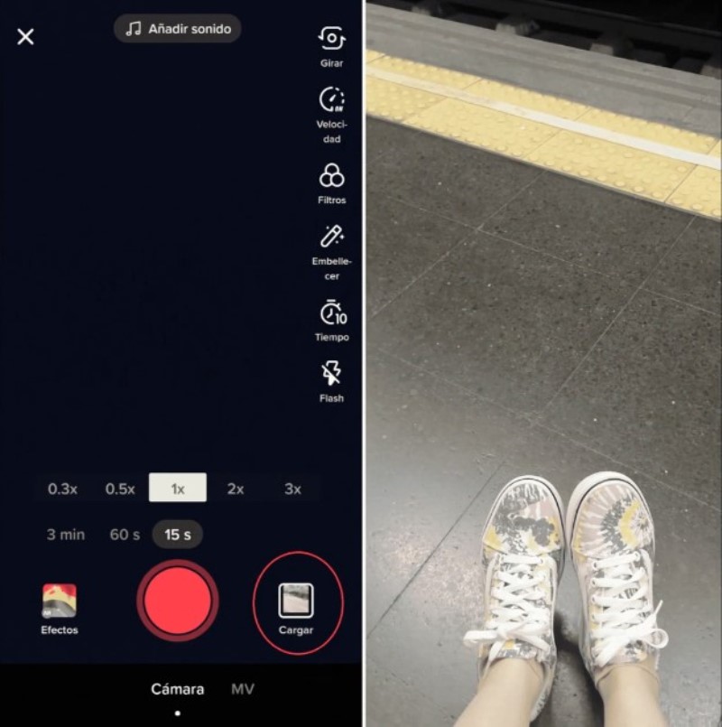 Cómo añadir texto a una imagen en TikTok