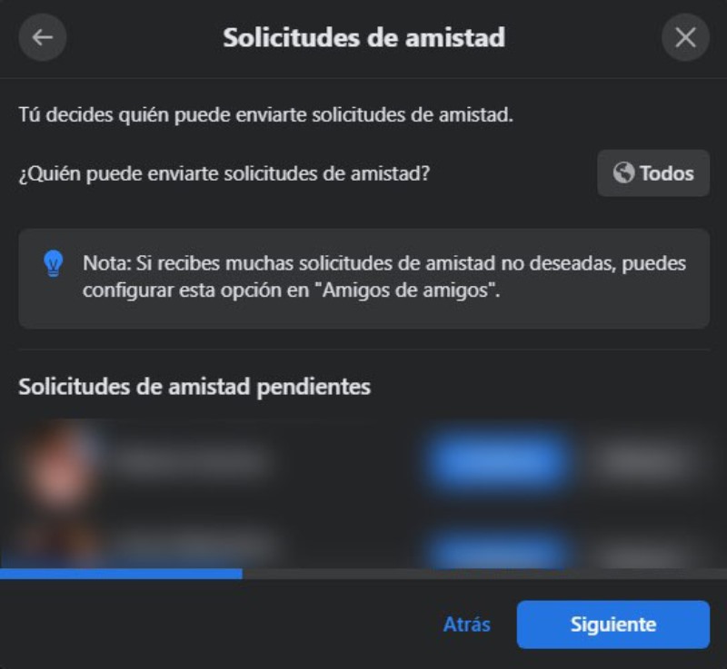 Restringir perfil de Facebook_comprobación de la configuración de privacidad_6