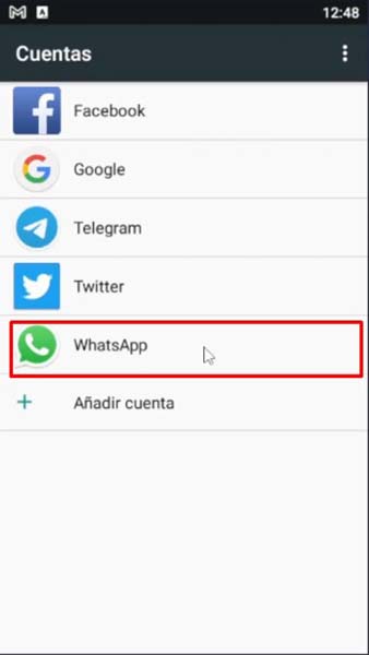 Activar sincronización automática de contactos