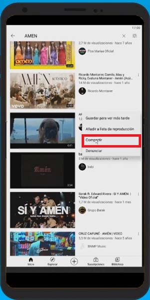 insertar una canción en comentario de Facebook desde YouTube insertar una canción en comentario de Facebook desde YouTube