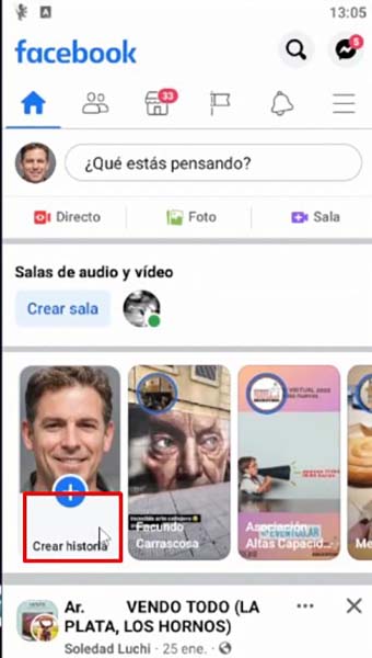 poner historias destacadas en Facebook (1)