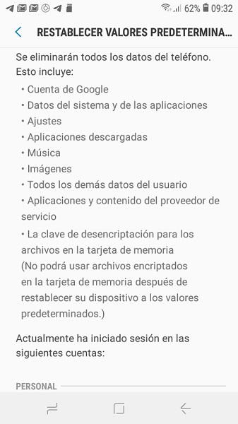 solucionar el error Google Play sigue deteniendose_Restablecer las preferencias de la aplicación_2
