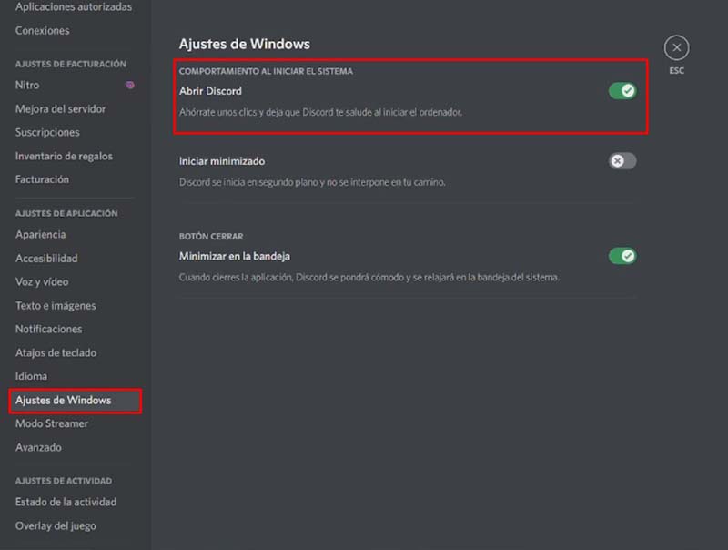 solucionar el error VAN 1067 en Valorant_Desactivar Discord_2