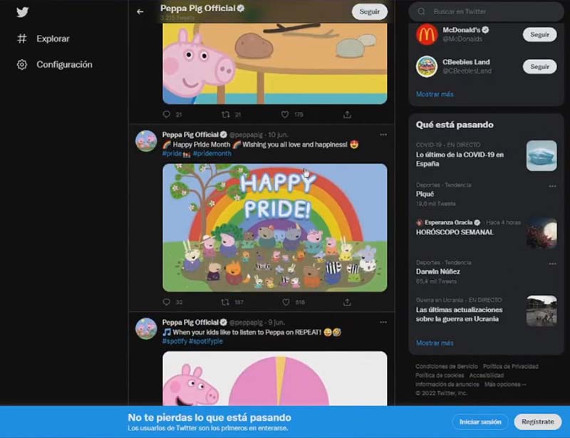 Cómo ver comentarios en Twitter sin tener cuenta