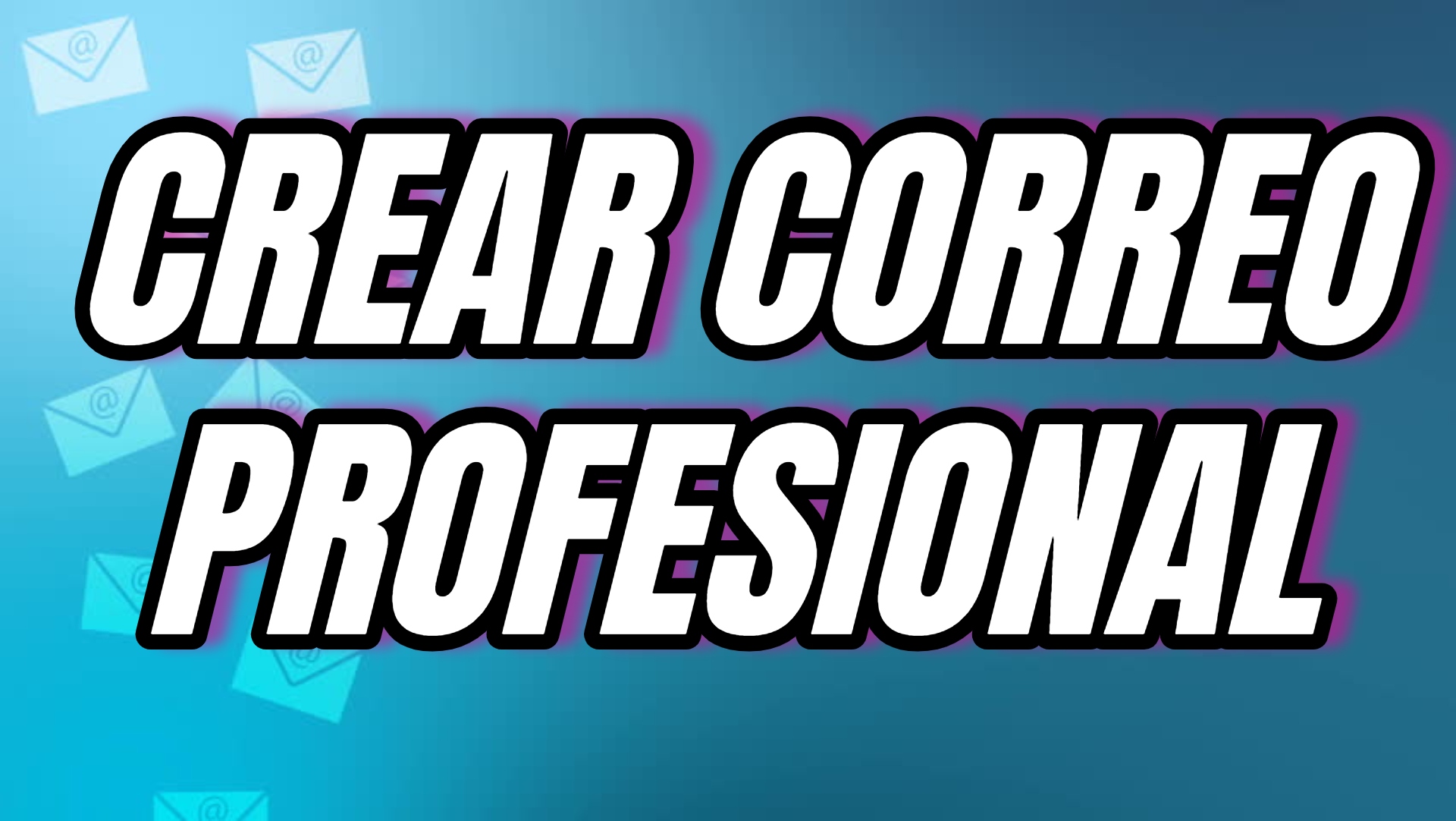 Crear correo electrónico profesional